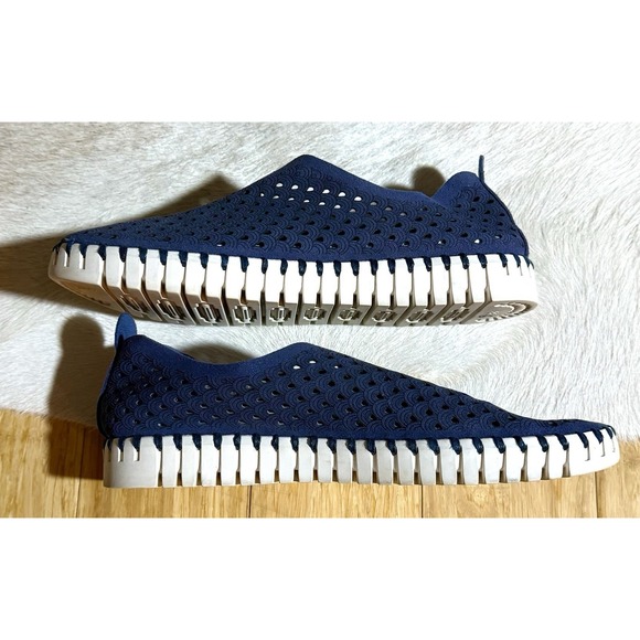 Ilse Jacobsen Women's Tulip 139 Navy‎ TULIP EU38 US 7.5-8 Slip-on Shoes - Picture 6 of 8